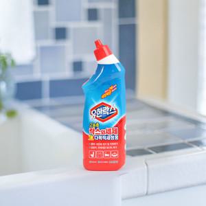 유한락스 고농축 락스와세제 다목적 세정용 시트러스향 750ml 2개 청소세제 욕실청소