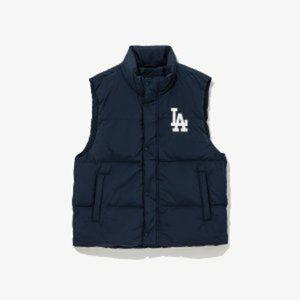 [뉴에라][국내정식매장] 뉴에라 자켓 MLB LA 다저스 덕 다운 베스트 드레스 블루스 점퍼
