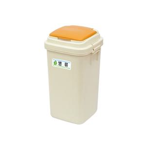 우림 리드휴지통 베이지 50L-개(1개입)