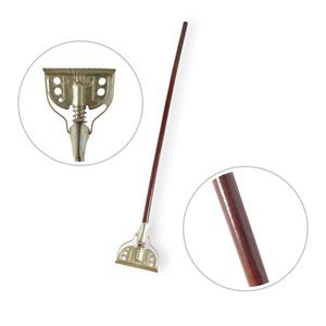 옳은유통 철판 니스목봉150cm 마포대/ 학교 체육관 강당 사무실 바닥 청소 마포 마대 물걸레 걸레