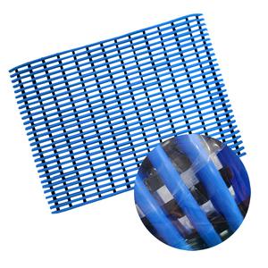 옳은유통 다용도 튜브매트 44X60cm (소) 블루/ 욕실 화장실 세탁실 샤워실 베란다 미끄럼방지 매트