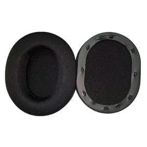 Razer BlackShark V2 Pro V2X 게임용 헤드셋 교체용 이어 패드 메쉬 원단 메모리 폼 쿠션 커버 블랙