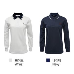 여성용 카라티셔츠 단체용 긴팔 면티 YT04 무지 T-shirt PK 원단