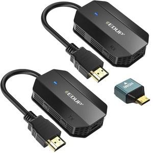 1080P 플레이 장거리 플러그 비디오용 무선 /HDTV /폰으로 / 모니터링 165FT EXTENDER 앤 EDUP HDMI 송신기 /카메라 키트 /노트북용 및 수신기 스트리밍 전송 오디오