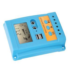 MPPT 태양광 컨트롤러, 밀폐형 배터리용 이중 USB 포트 패널 배터리 레귤레이터 키트(60A)