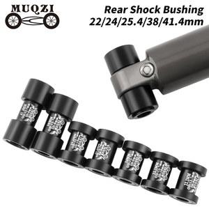 자전거쇼바 MUQZI 리어 쇼크 부싱 22 2 24 38 41 4mm ID 8/10mm OD 12 7mm MTB 자전거 충격 흡수기 액세서리