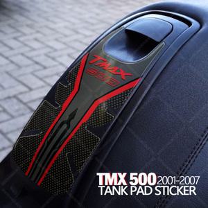 TMAX 500 T-MAX 2001-2007 오토바이 액세서리 방수 보호 스티커 탱크 패드 스티커 3D 에폭시 보호 스티커
