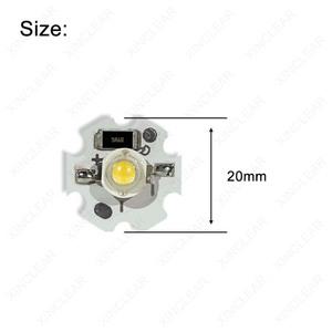 기판 램프 LED 모듈 구슬 1W 3W DC12V 5V 흰색 빨간색 녹색 파란색 노란색 스펙트럼 식물 성장 칩 20mm 스