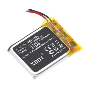 호환 가민 tinct 태양열 STD-810G 도구용 스마트워치 배터리 200mAh 361-00086-24