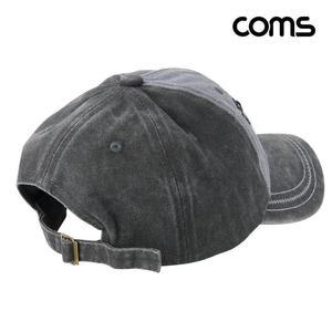 [JHQRMZEN_4B]Coms 캡모자 흑청 Gray 검정데님 회색 레트로