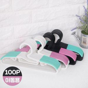 [ME87099Q_52CR]소품 논 옷걸이 블랙 정리 수납 100P