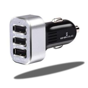 [ME72P12S_52C0]메탈 차량 다용도 스마트폰 USB 충전기 3구