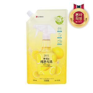 세이프 뿌리는 레몬식초 리필형 725ml 1개