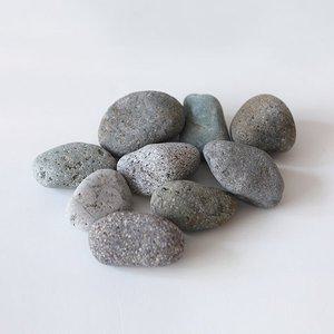 [갓샵]화분 돌 장식용 자갈 1kg 작은 돌멩이 조약돌 장식 못난이 돌맹이 흑자갈 인테리어 정원 조경