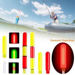 LED 낚시 스마트 플로트 탑 발광 전자 부표 센서 색상 변경 테일 1 세그먼트 3 5