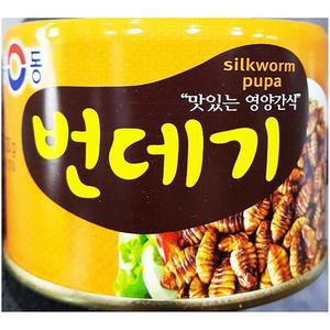 [MEN56699_52FA]번데기캔(유동 번데기통조림 130g)X48