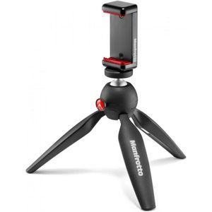 맨프로트 Manfrotto 미니 삼각대 범용 스마트폰 클램프 메이드 인 이탈리아 MKPIXICLMII-BK