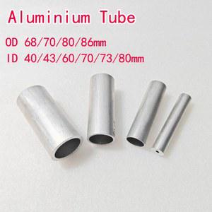 6061 알루미늄 합금 튜브, 원형 알루미늄 파이프, 배관 ID, 길이 100mm, 200mm, OD 68mm, 70mm, 80mm, 86mm, 40mm, 43mm, 60mm, 70mm, 73mm, 80mm, 1PC