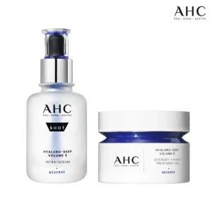 AHC 프로샷 히알루로 딥 볼륨5 세럼 40ml+나이트 트리트먼트 크림 50ml