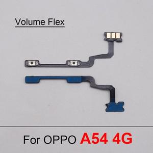 OPPO A54 4G 전원 볼륨 ON OFF 단추 사이드 키 스위치 제어 리본 플렉스 케이블 로트당 10 개