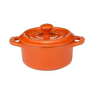 [Staub] 스타우브 세라믹 미니 꼬꼬떼 냄비 10cm 오렌지
