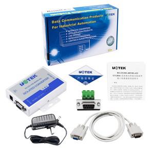 절연된 번개 방지 서지 커넥터 UT-2016이 있는 고품질 산업용 DB9 RS232-RS485 RS422 변환기 어댑터