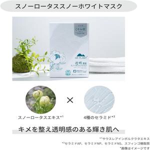 페이스 마스크 DR PLANT 유바 시트가 얼굴에 밀착