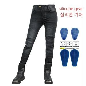 오토바이바지 오토바이 바지 Pantalon 모토 그린 모토 청바지 여자 남자 친구 오토바이 레저 여성 청바지