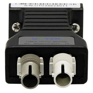 UOTEK RS-232-광섬유 모뎀 멀티모드 ST 인터페이스 DB9 광섬유 컨버터 트랜시버 820nm 2km UT-2077 개