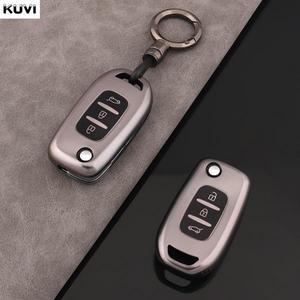 TPU 자동차 플립 키 케이스 커버 쉘 르노 Kwid 2023 Kadjar Captur Megane Sandero Stepway Clio 5 Arkana
