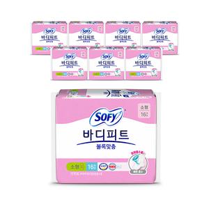 [쏘피] 바디피트 볼록맞춤 소형 16매, 8개