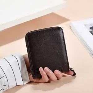 남성 2컬러 동전 카드 지폐 지퍼반지갑 학생반지갑-WFHCFPT
