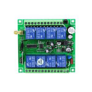 RF 무선 원격 제어 스위치 8CH 라디오 수신기 DC 12V 36V 100M 장거리 컨트롤러 빨판 안테나