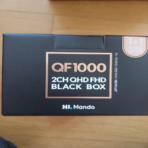 HL만도 블랙박스 QF1000 2채널(전면QHD + 후면FHD) 64GB