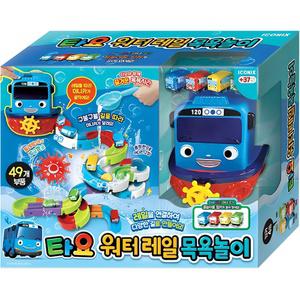 타요 워터 레일 목욕놀이 완구 혼합색상 1세트
