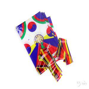 스토리 전통놀이 방패연 10개입 추석만들기 연만들기키트 연줄
