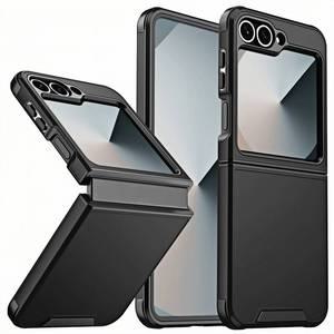 Funda 삼성 갤럭시Z플립6 5G용 방진 장갑 자성 무선 충전 핸드폰 케이스 Galaxy zflip 6 Z Flip zflip6용