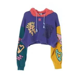 ADIDAS 아디다스 LOVEUNI 러브유니 후드 크롭 S/빈티지알지