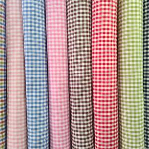 (깅엄체크) 패턴 천 6color/홈패션/부자재/방석/부드러운/무늬/코튼/앞치마/옷감/시트/패브릭/원단/면