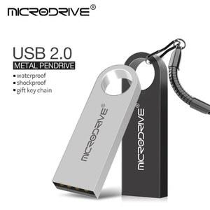 고속 MICRODRIVE USB 플래시 드라이브 4GB 256GB 4가지 색상 제공 휴대용 데이터 저장 장치