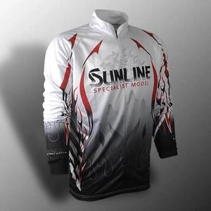 S-5XL 여름 SUNLINE 낚시 의류 긴 소매 셔츠 태양 보호 모기 방지 자외선 통기성 야외 스포츠