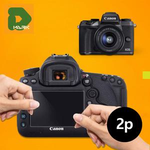2매 캐논 EOS M5 카메라 HD 액정보호필름 스킨 패널 수명이오래가는 카메라액세서리용품 강화 간편한사용