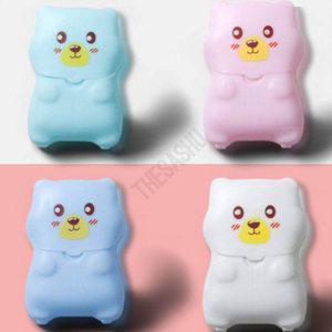여행용종이비누 대용량종이비누 곰 휴대용 민트