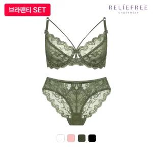 [릴리프리][세트] 레이스 스트랩 홑겹