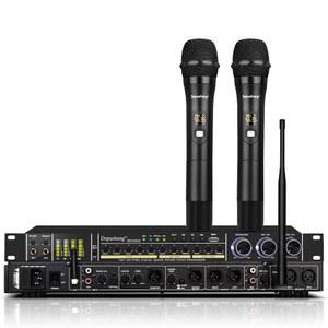 디푸셩 REV3900 KTV 프리 이펙터 가정용 리버브레이터 노래방 안티 하울링 오디오 프로세서 USB 블루투스