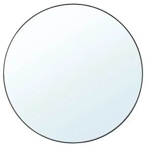 [정품] 이케아 거울 방 욕실 LINDBYN 린드뷘 거울, 블랙, 110 cm