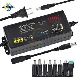 60W 범용 전원 공급 장치 DC 3V 36V 가변 어댑터 100V 240V 15A AC DC 변환기