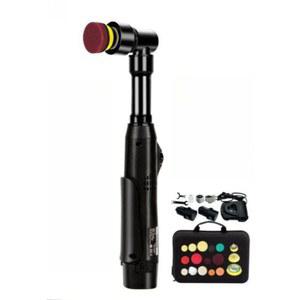 검은색 소형 유막제거기 광택기 휴대용 자동차 3500rpm 셀프 정비소 무선 소형폴리셔