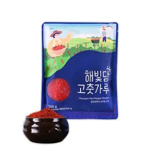 해빛담 2025년 햇  국내산 고춧가루 500g