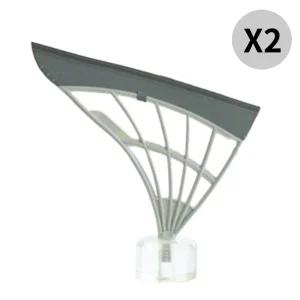 쓰리잘비2 빗자루 교체헤드 그레이 청소 대형 32cm X2
